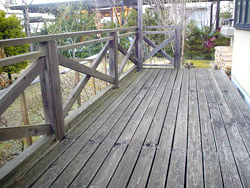 ウッドデッキ施工例（2）