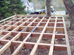 めじろ施工風景