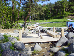 東山公園施工風景（3）